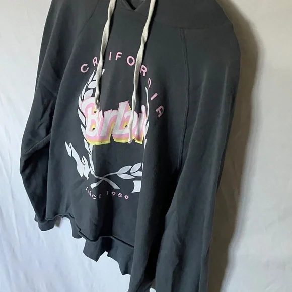 Grayson/Threads: Charcoal Cropped Sweatshirt- S - Picture 13 of 16